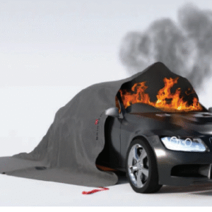 Fire Blanket Untuk Mobil Listrik